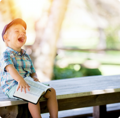 laughing kid