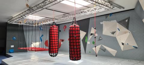 Parcours ninja et escalade 