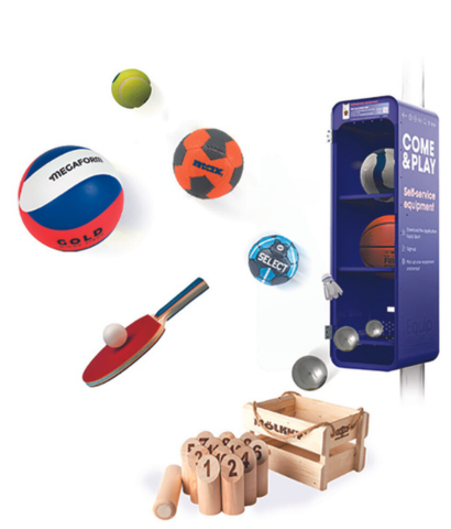 matériel de sport pour casier Equip